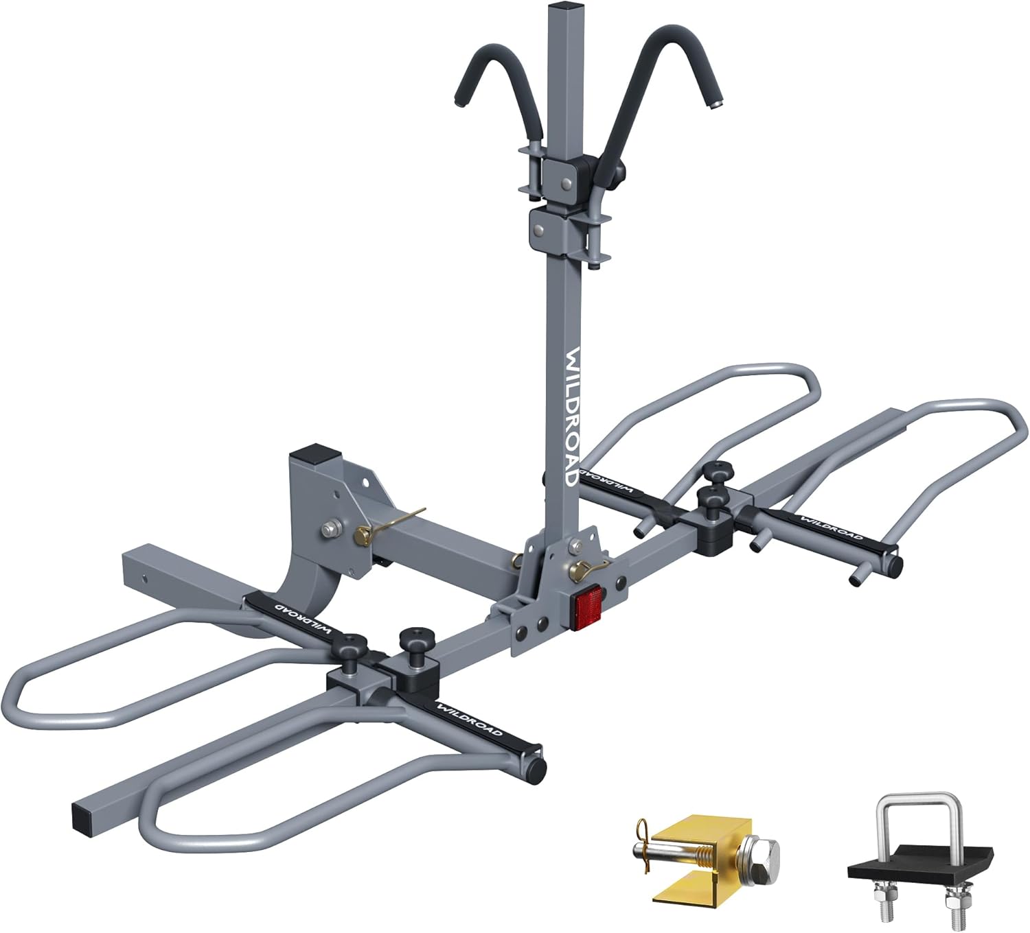 Smart Tilt Bike Rack, Foldable 2 Bike