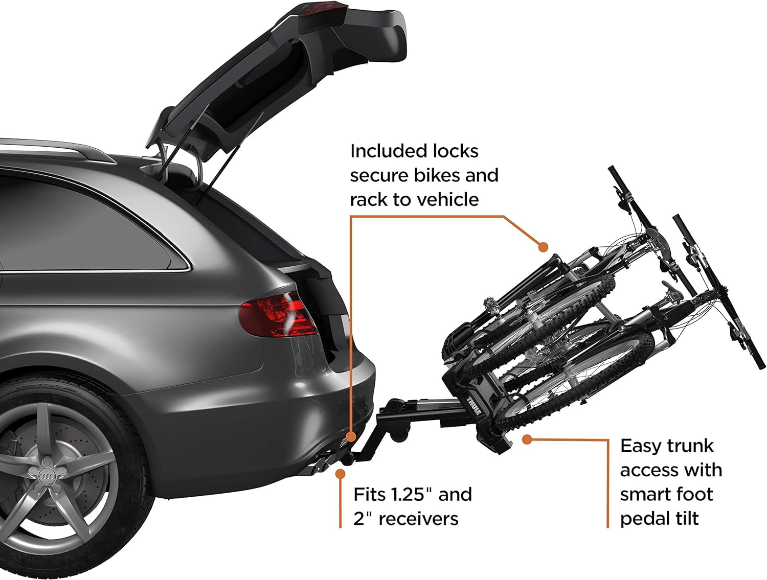 2 Hook-Up Bike Rack