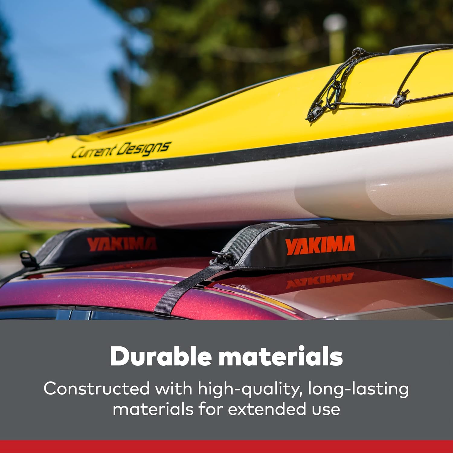 Temporary Roof Rack with Heavy Duty Straps