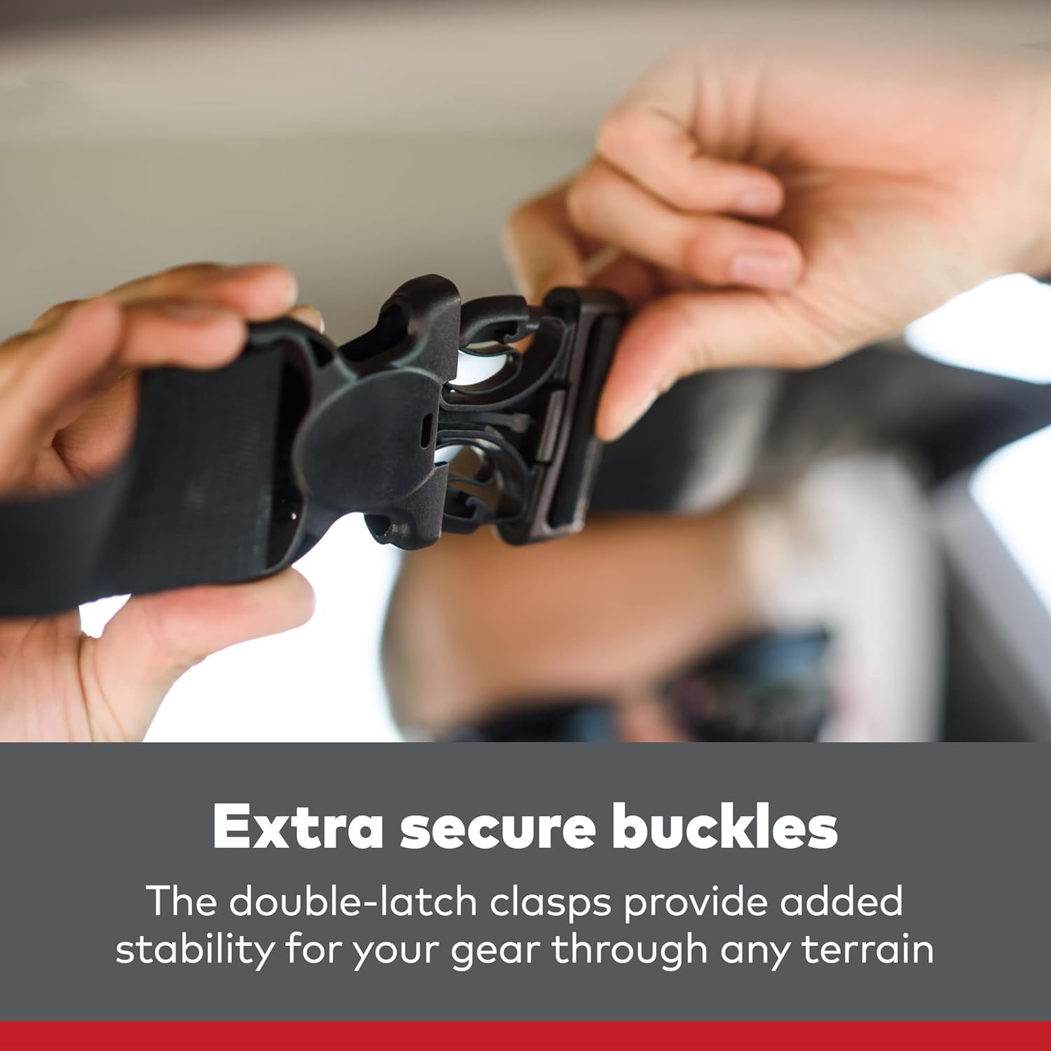 Temporary Roof Rack with Heavy Duty Straps