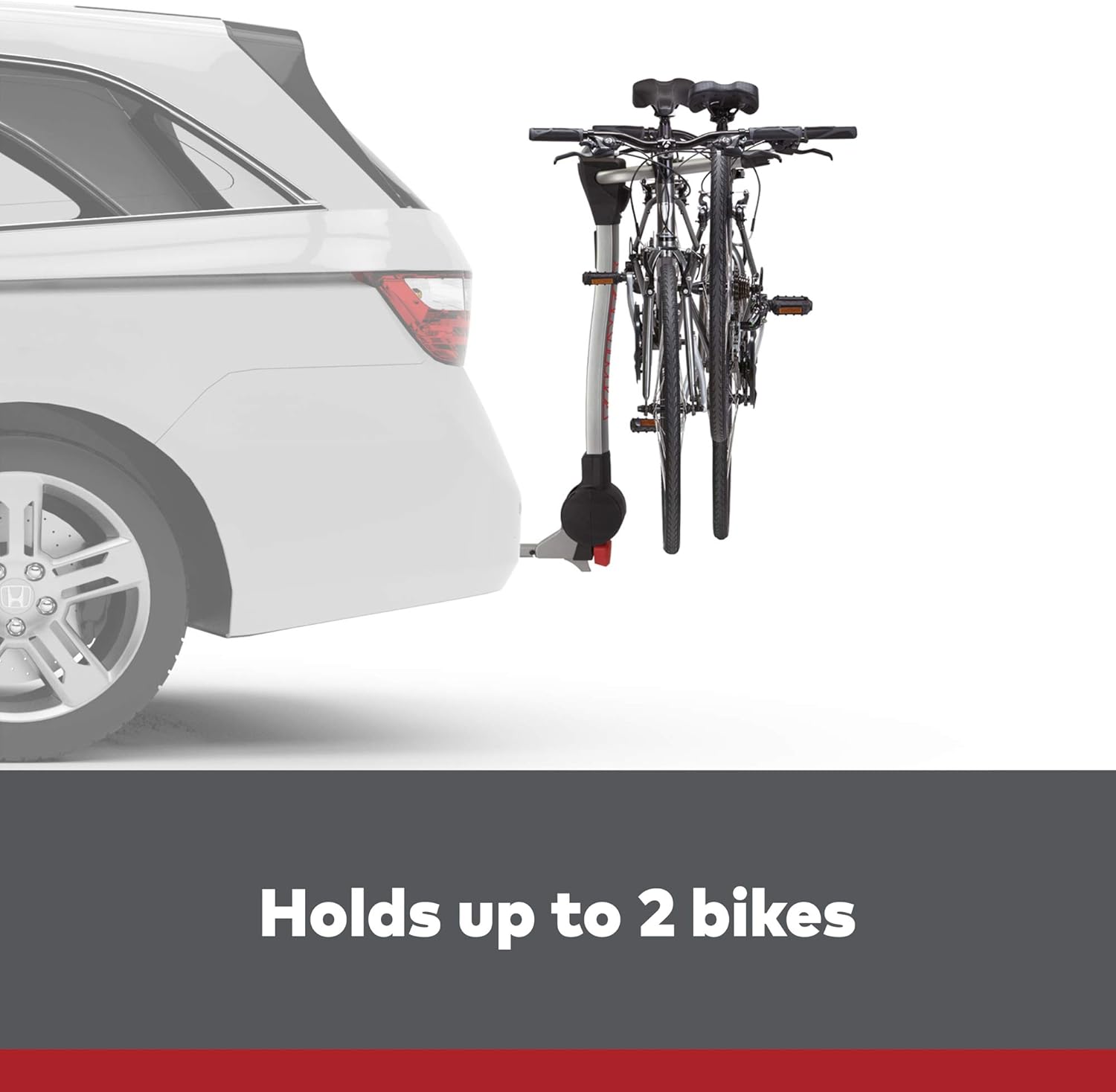 Tilting HiBike Rack, Fits 3.18cm and 5.08cm Hitch