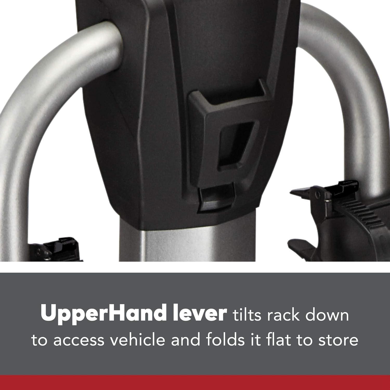 Tilting HiBike Rack, Fits 3.18cm and 5.08cm Hitch