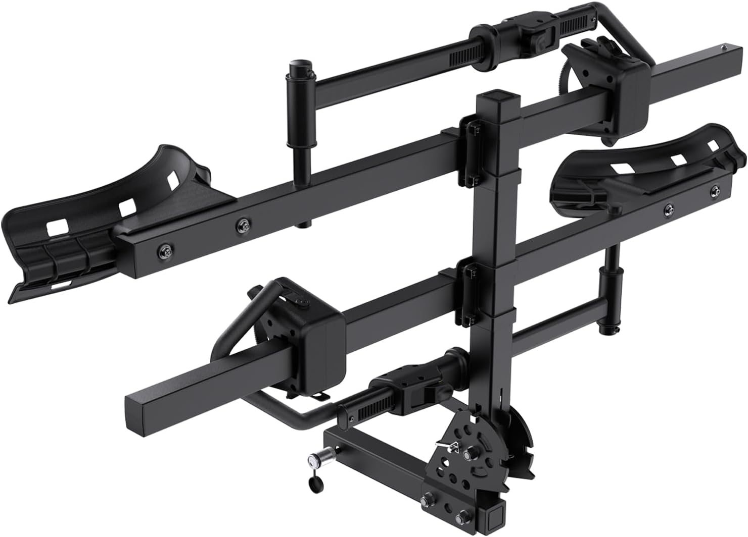 Fat Tire Bike Rack for Trailer Hitch, 200 lb Capacity