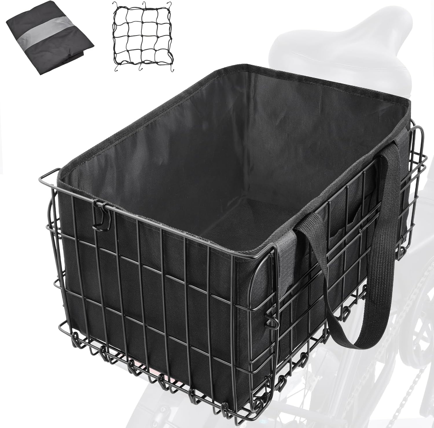 Folding Bicycle Basket, Pet Carrier