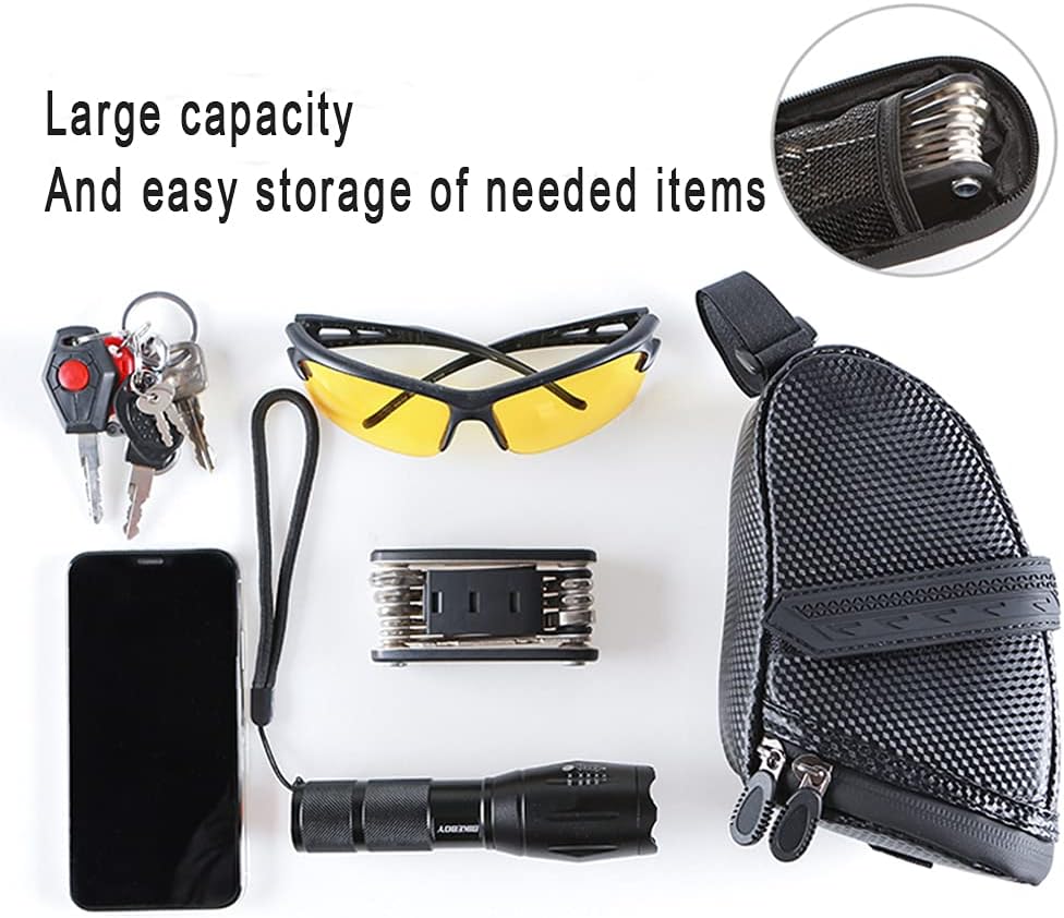 Bicycle Seat Bag, Waterproof, Under Seat