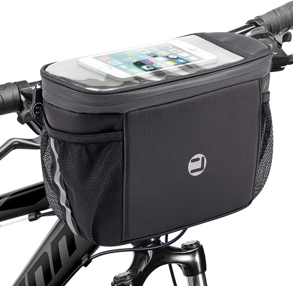 Insulated Handlebar Bag, Cooler Storage