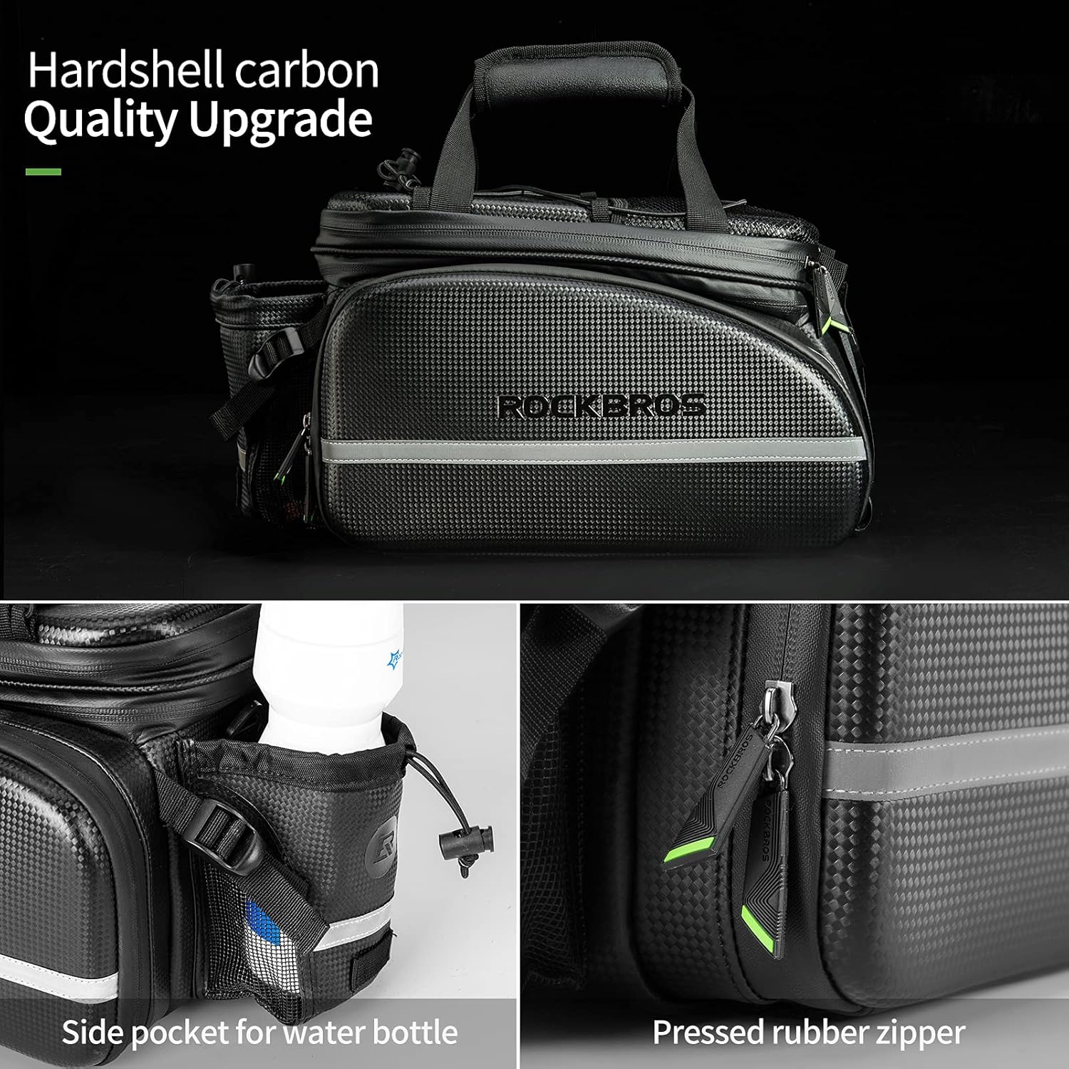 Waterproof Carbon Leather Cargo Bag