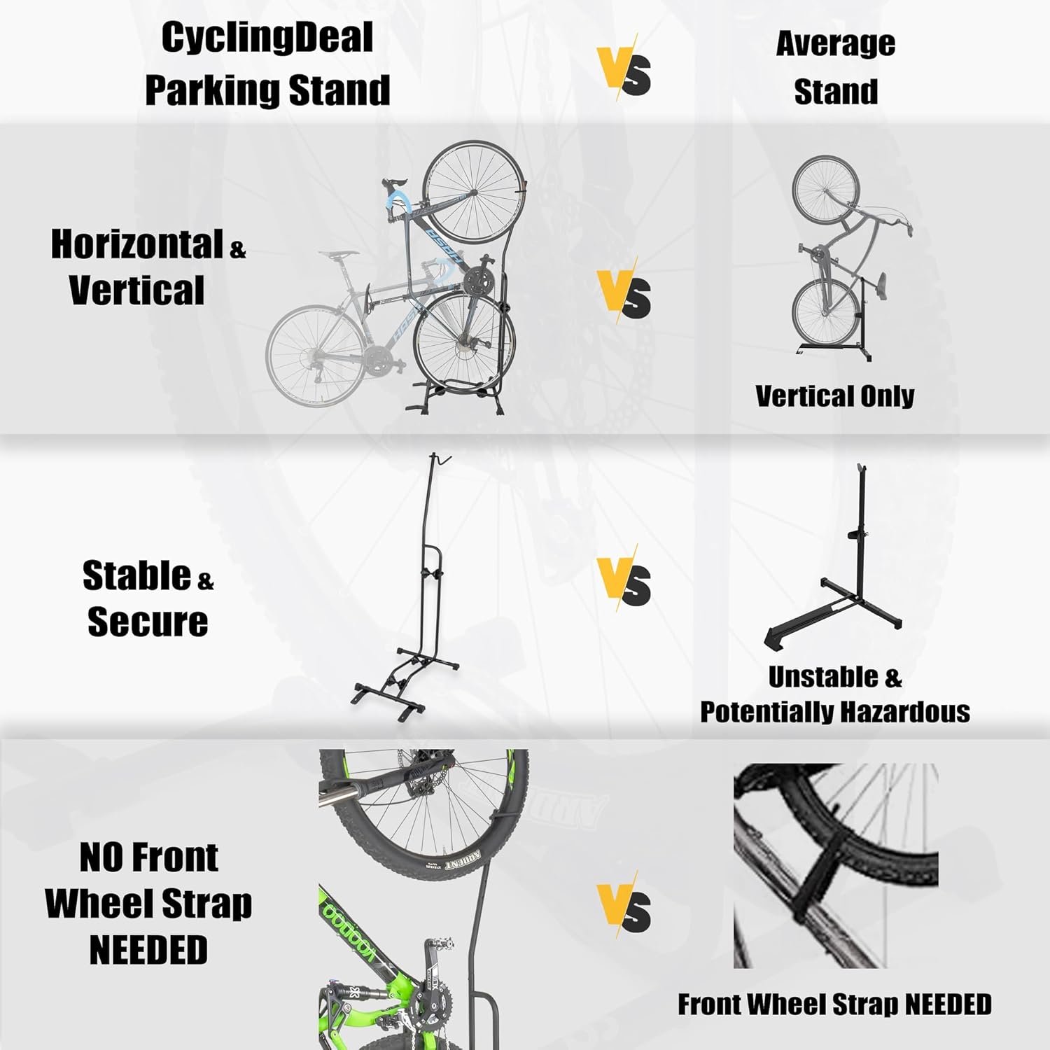 Upright Bike Racks