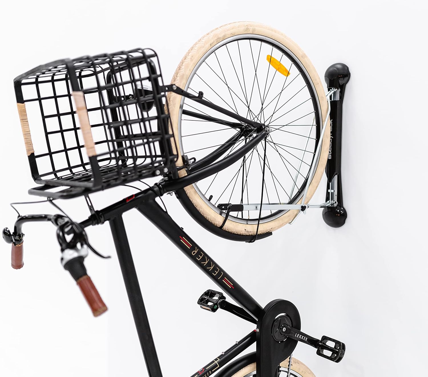 No Lift Swivel Bike Wall Mount, Vertical Bike Storage Solution