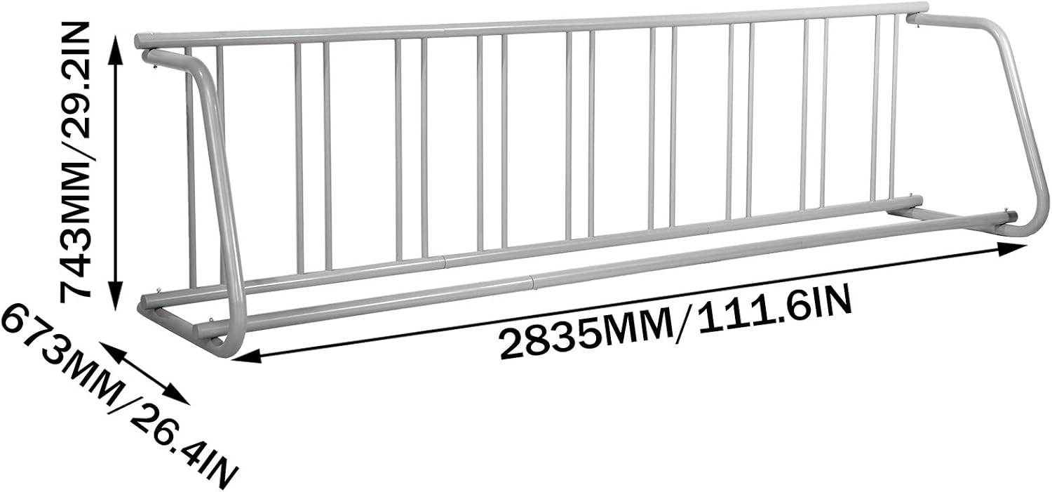 112" Long Floor Bike Rack