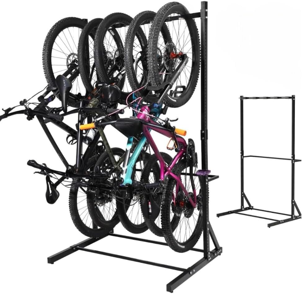 300 lb Grade 5 Rugged Steel Vertical Bike Rack