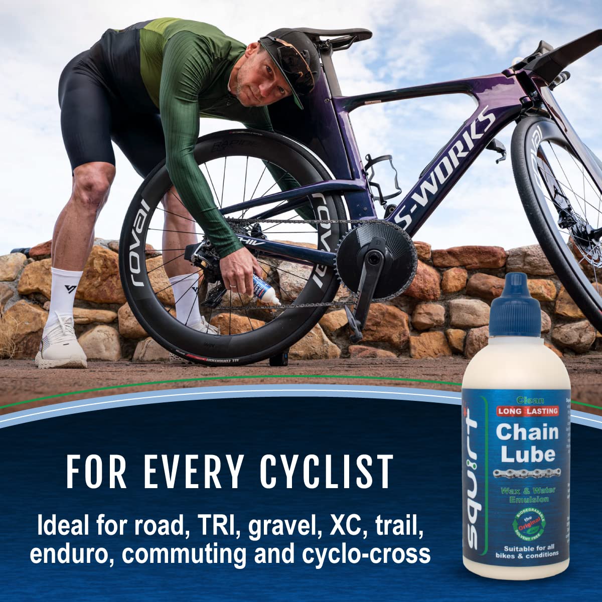 Chain Lube for Bikes, Long-Lasting