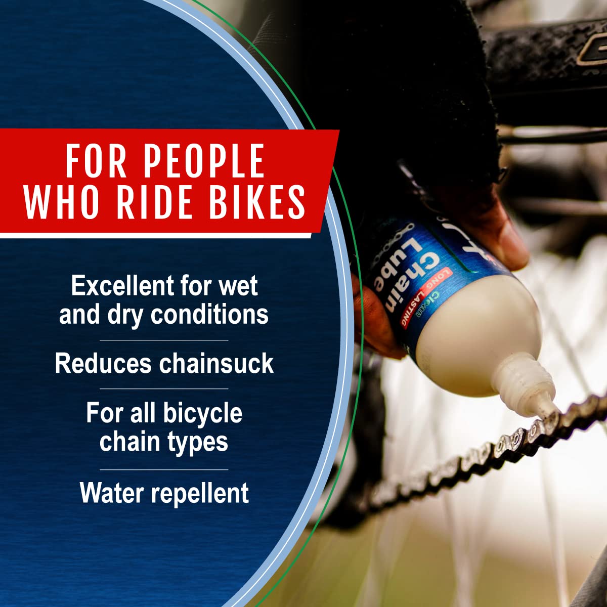 Chain Lube for Bikes, Long-Lasting