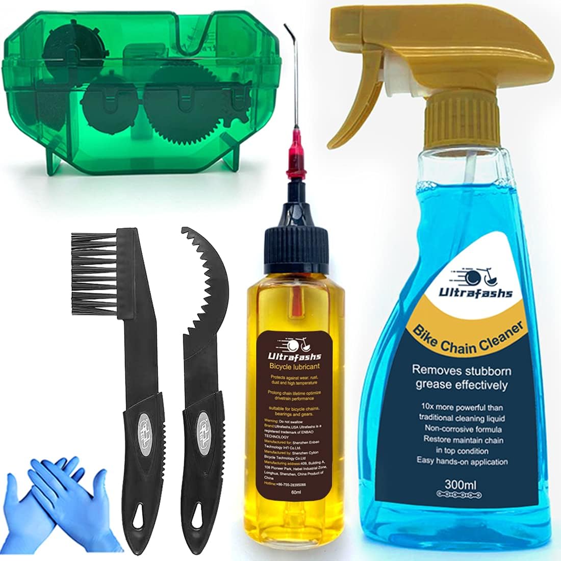 Bicycle Chain Oil & Cleaner Kit