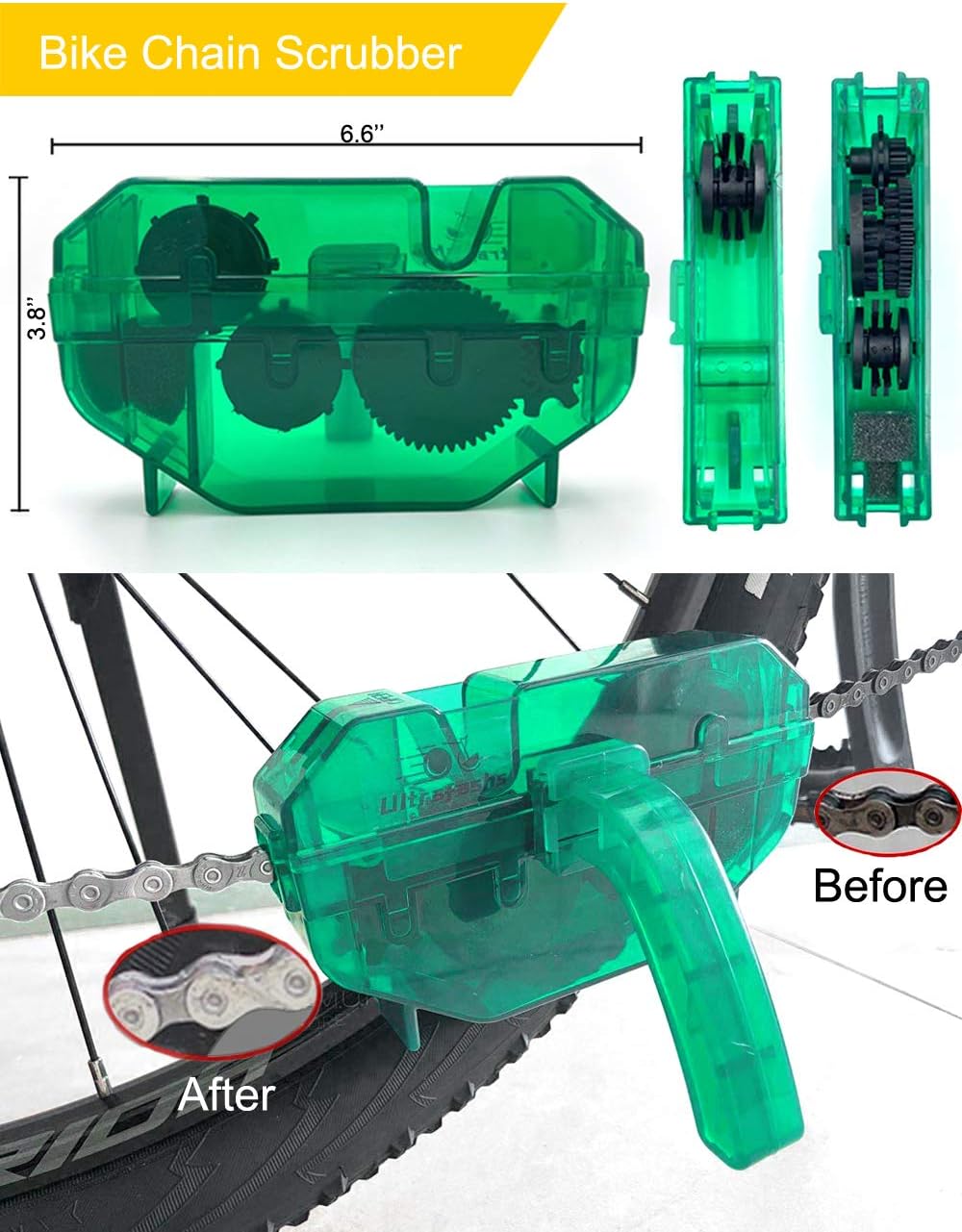 Bicycle Chain Oil & Cleaner Kit
