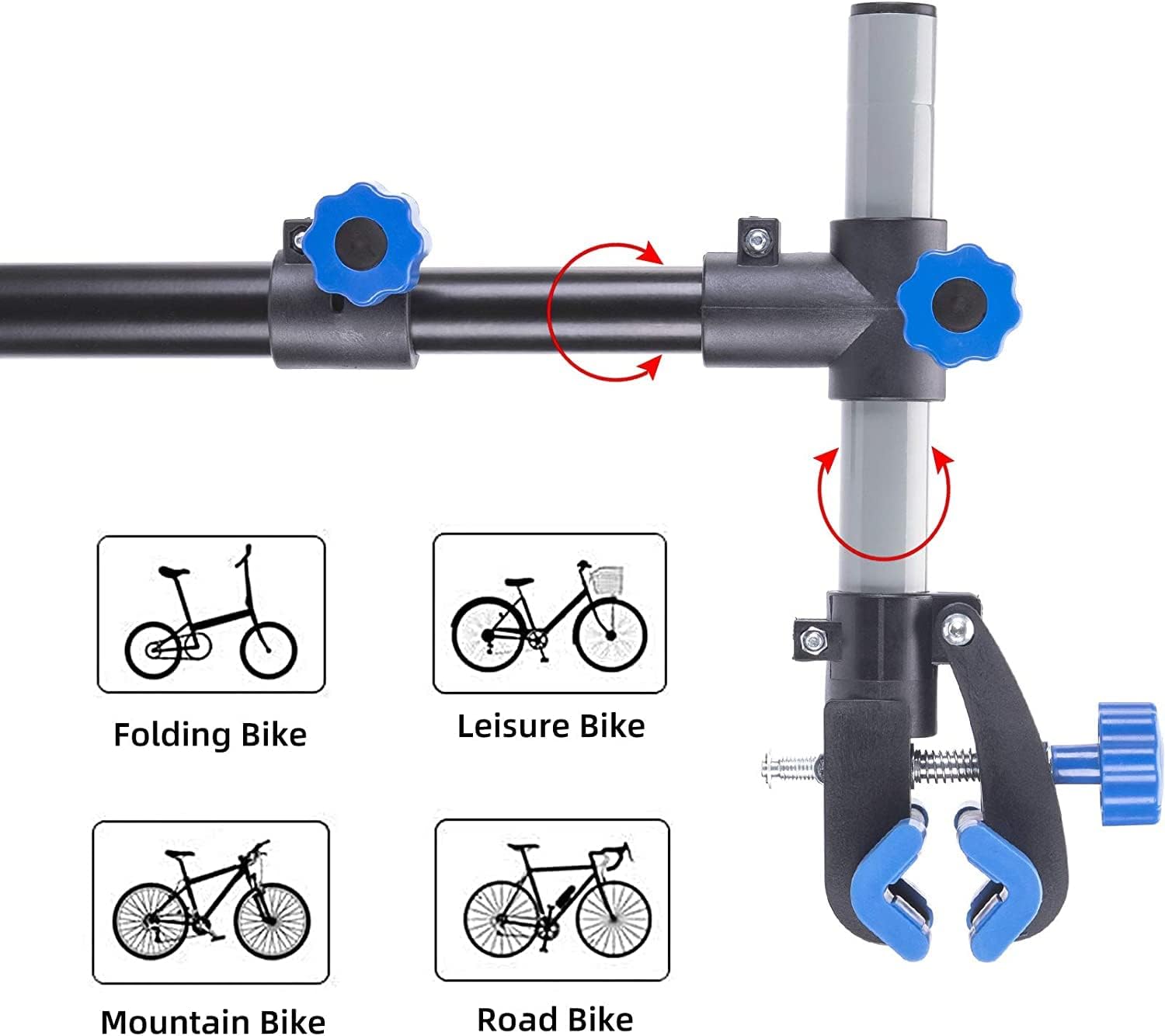 Bicycle Maintenance Stand, Wall-Mounted, Adjustable