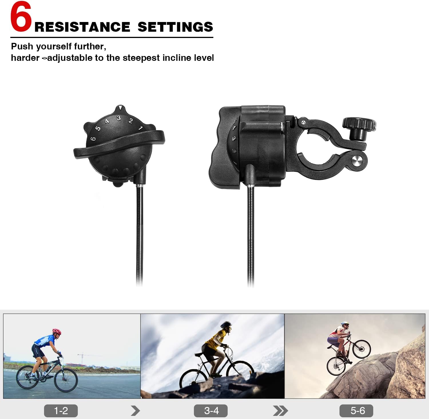 Magnetic Fixed Bike Trainer, 26-28"/700C Wheels