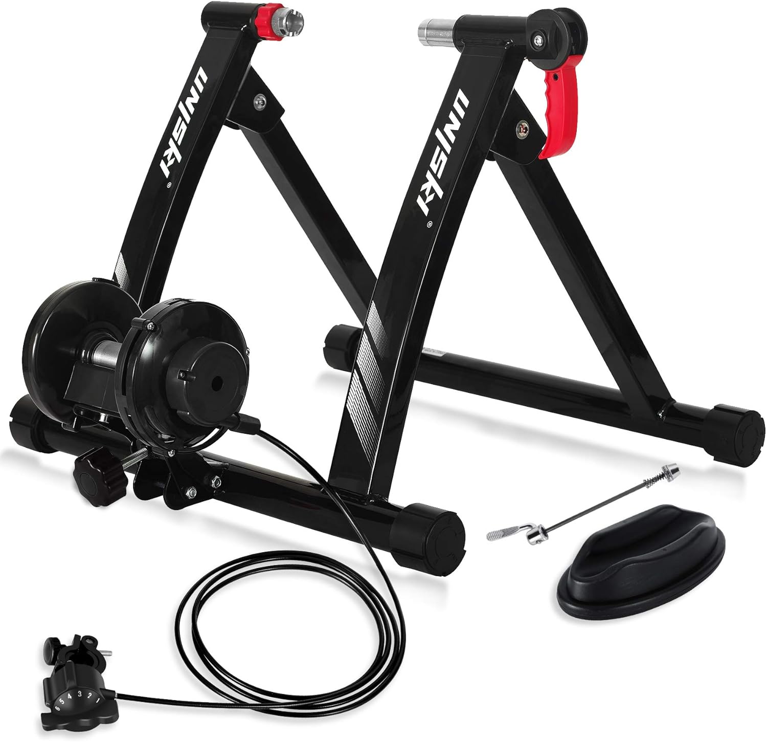 Indoor Bike Training Rack, Noise Reduction, Magnetic Mount