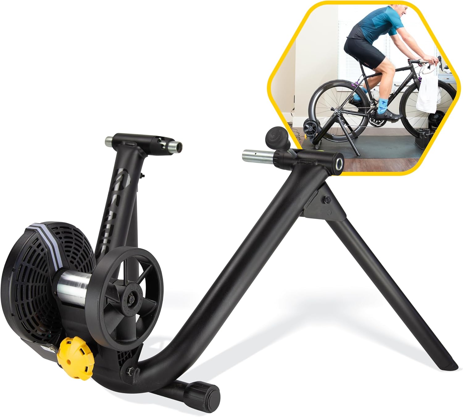 Smart Bike Trainer, Electromagnetic, Zwift Compatible