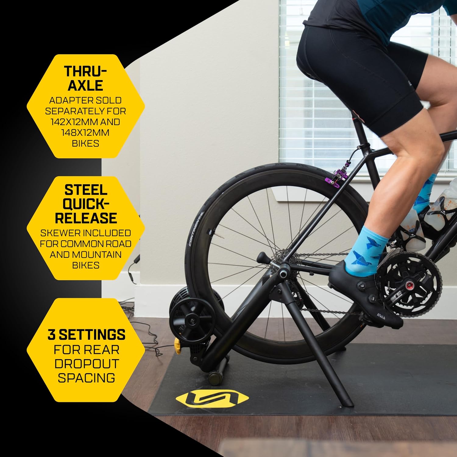 Smart Bike Trainer, Electromagnetic, Zwift Compatible