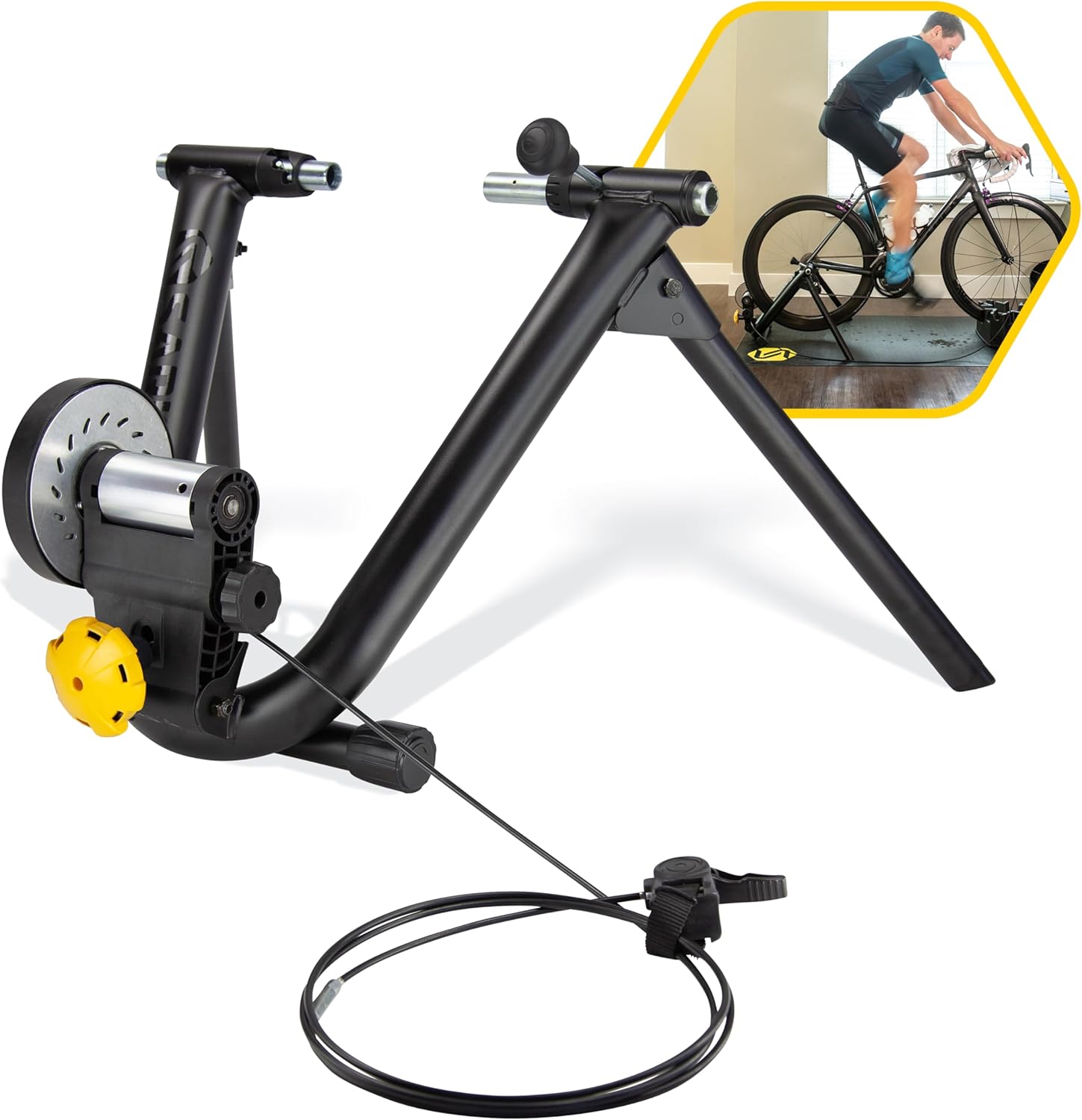 Magnetic Bike Trainer, Zwift Compatible