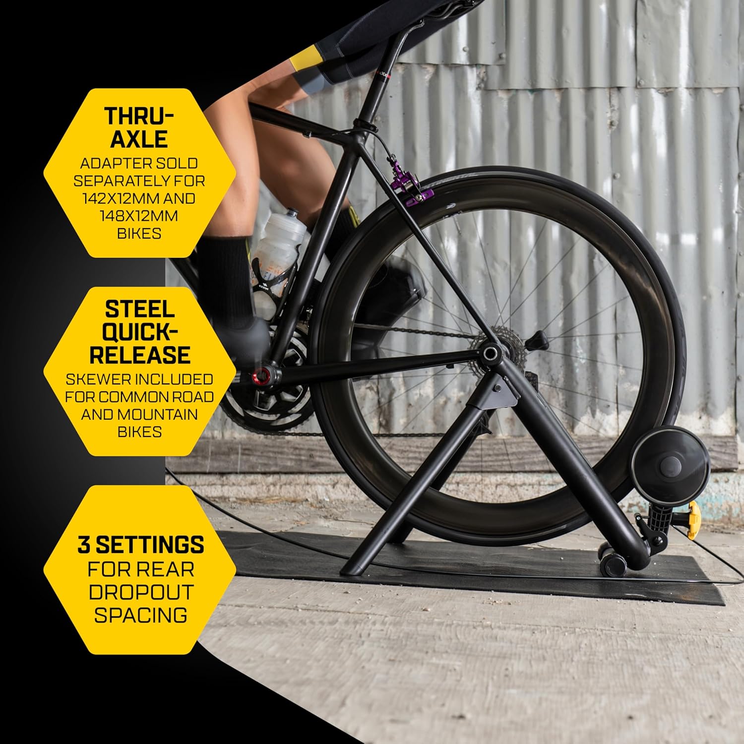 Magnetic Bike Trainer, Zwift Compatible