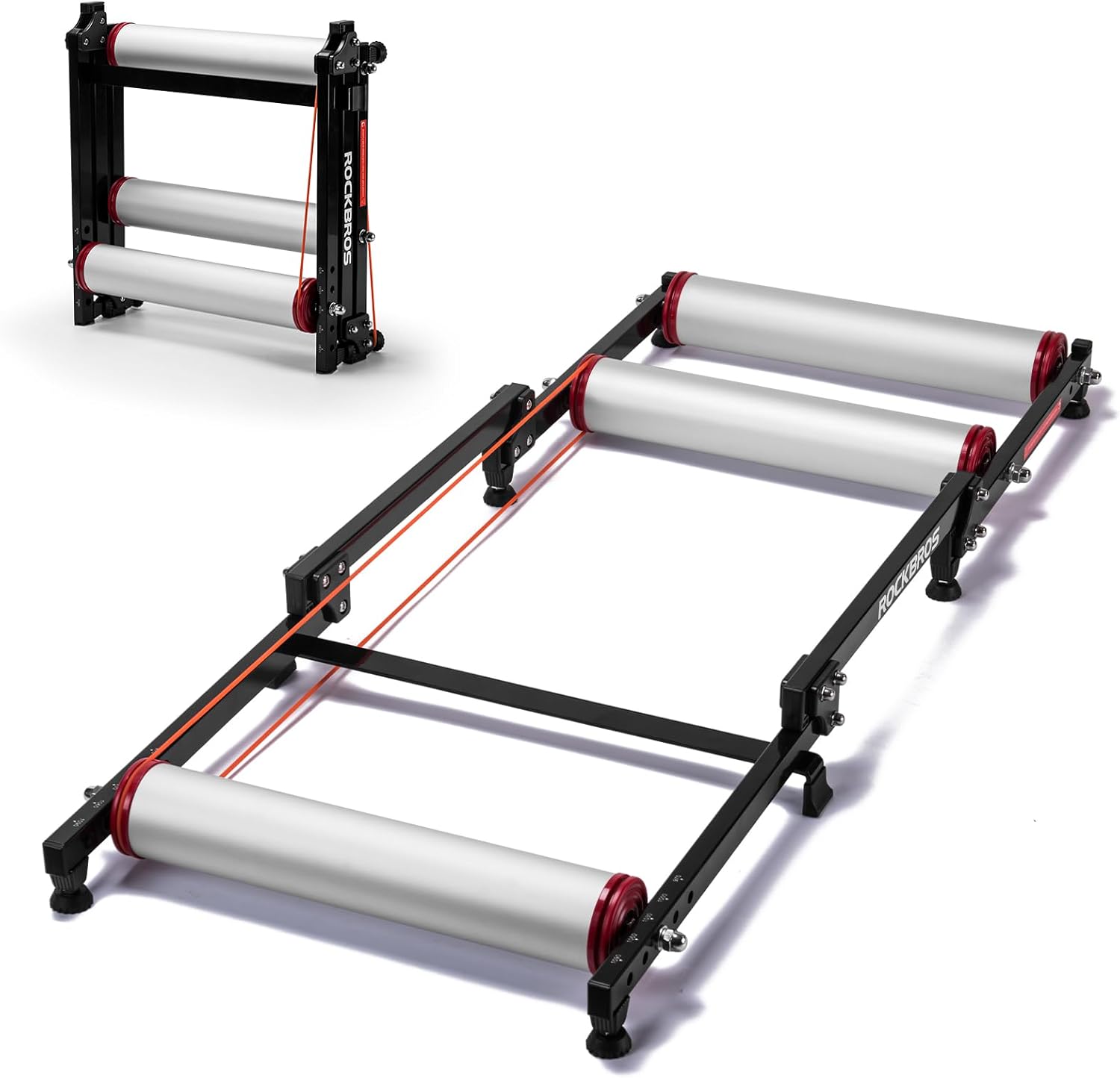 Bicycle Roller, Adjustable, Foldable, Mountain Bike Compatible