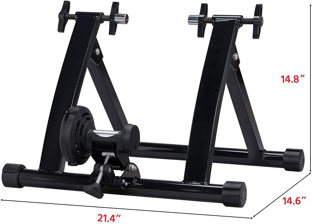 Magnetic Bike Trainer, Steel, 26-28"/700C Wheels