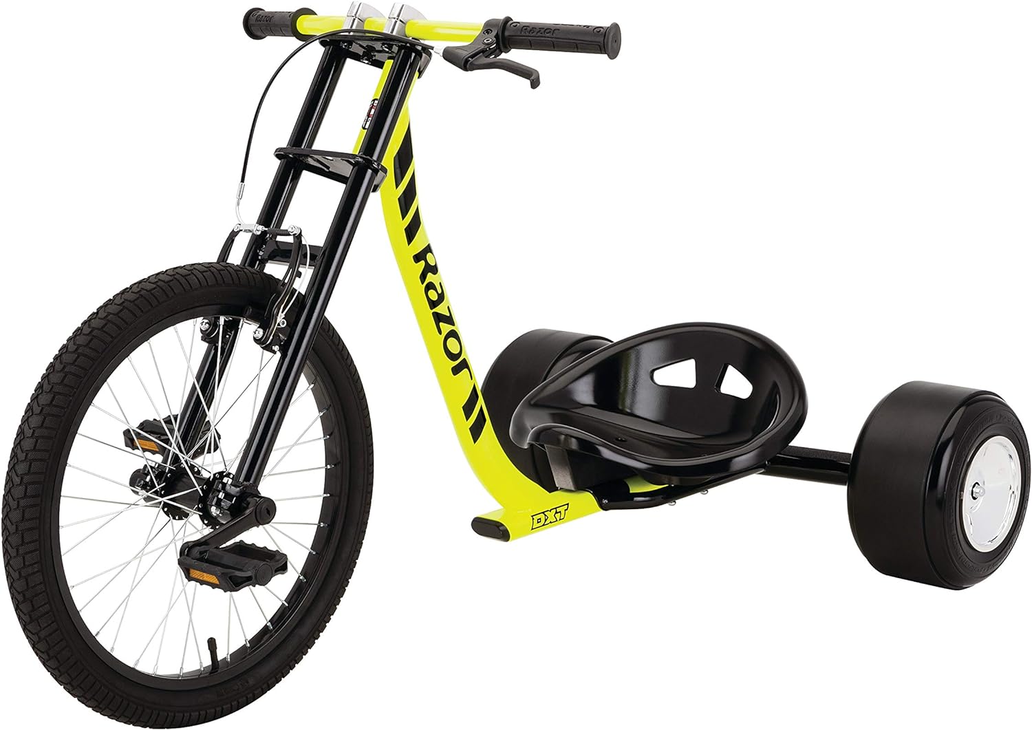 Razor DXT Drift Trike, Yellow, One Size