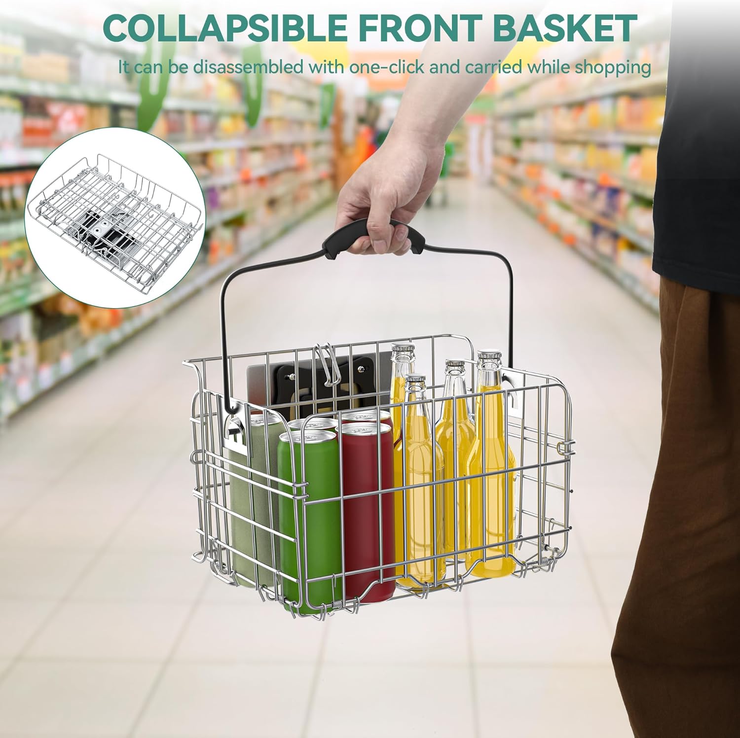 24/26" 1/7-Speed Adult Tricycle, Baskets