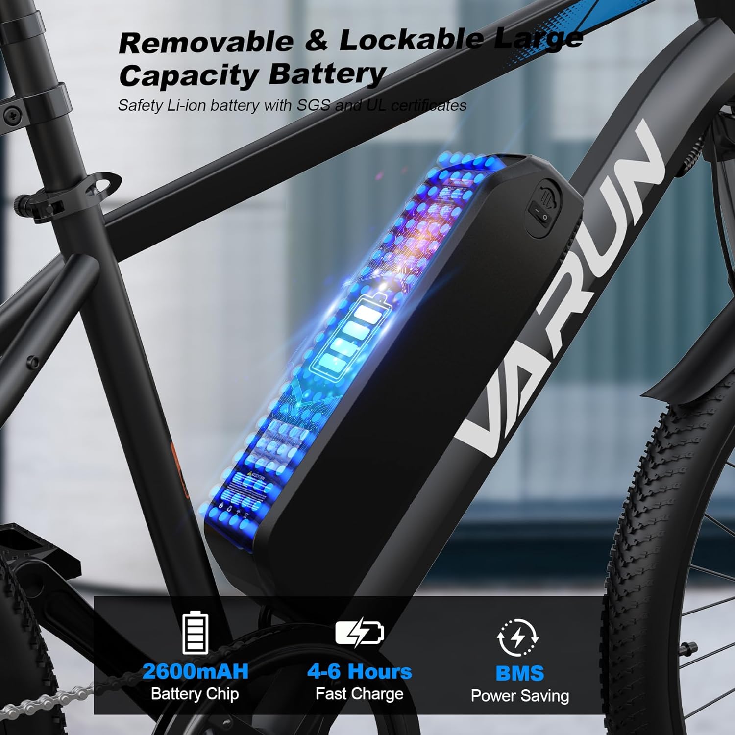 350W 20MPH Electric Bike, 36V Battery, 24" Mountain