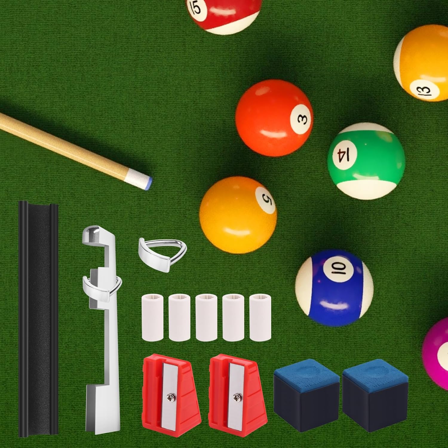 39 Piece Billiard Cue Repair Kit