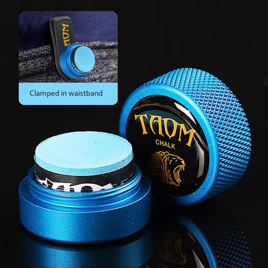 Round Utility Billiards Chalk Holder