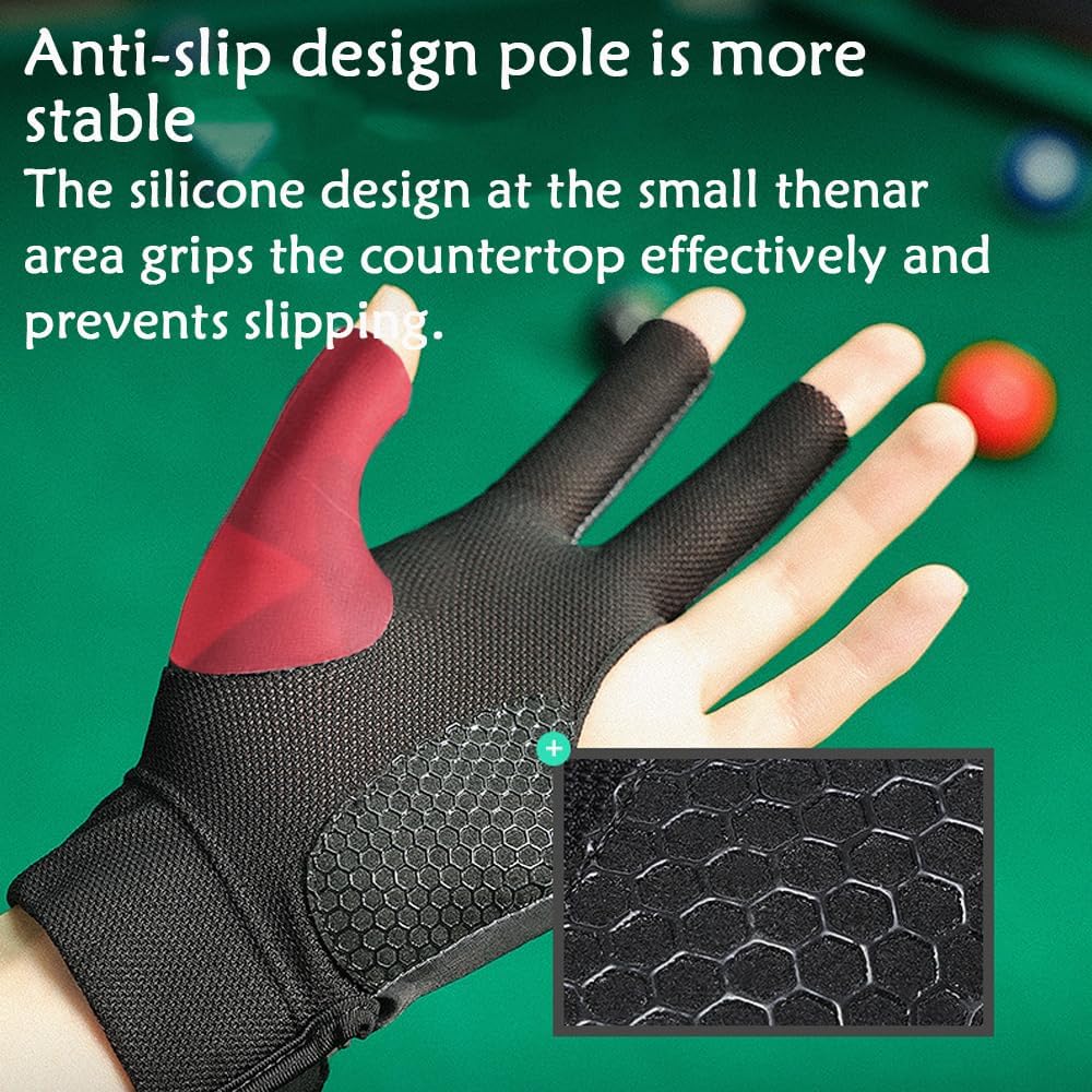 Left Handed Pool Gloves