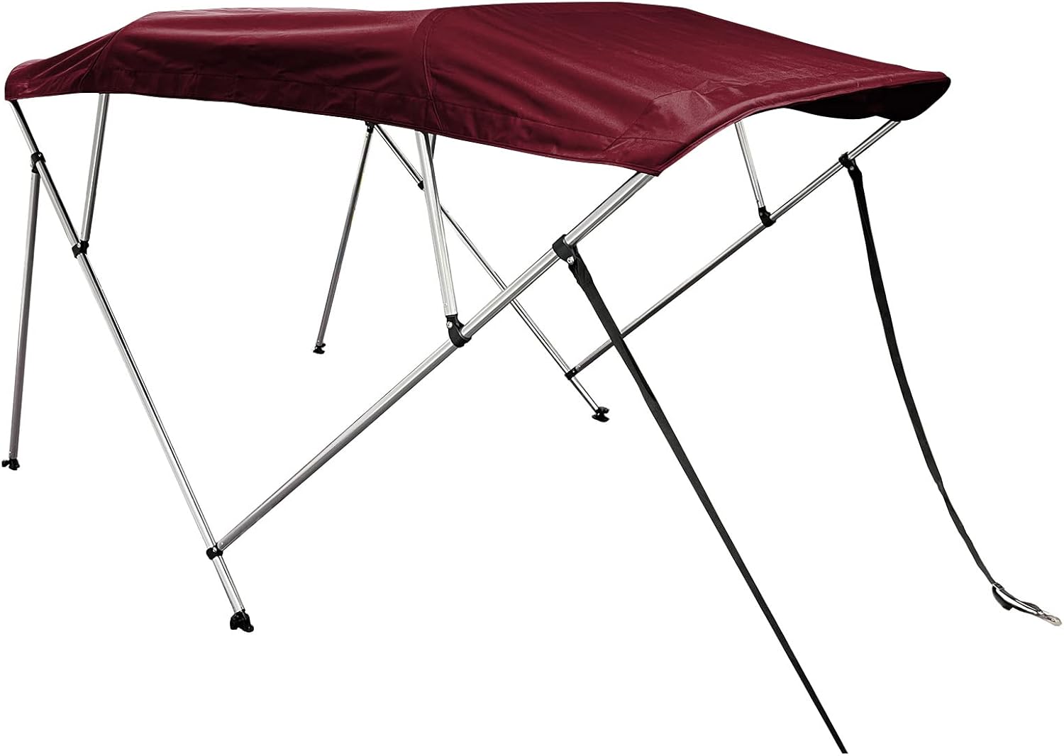 SavvyCraft 4-Bow Bimini Top Boat Cover