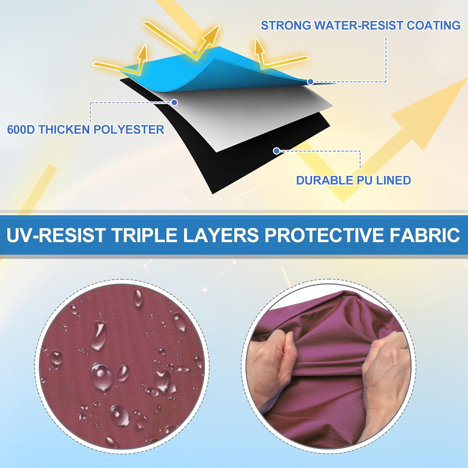 Square Frame Top Storage Boot Cover