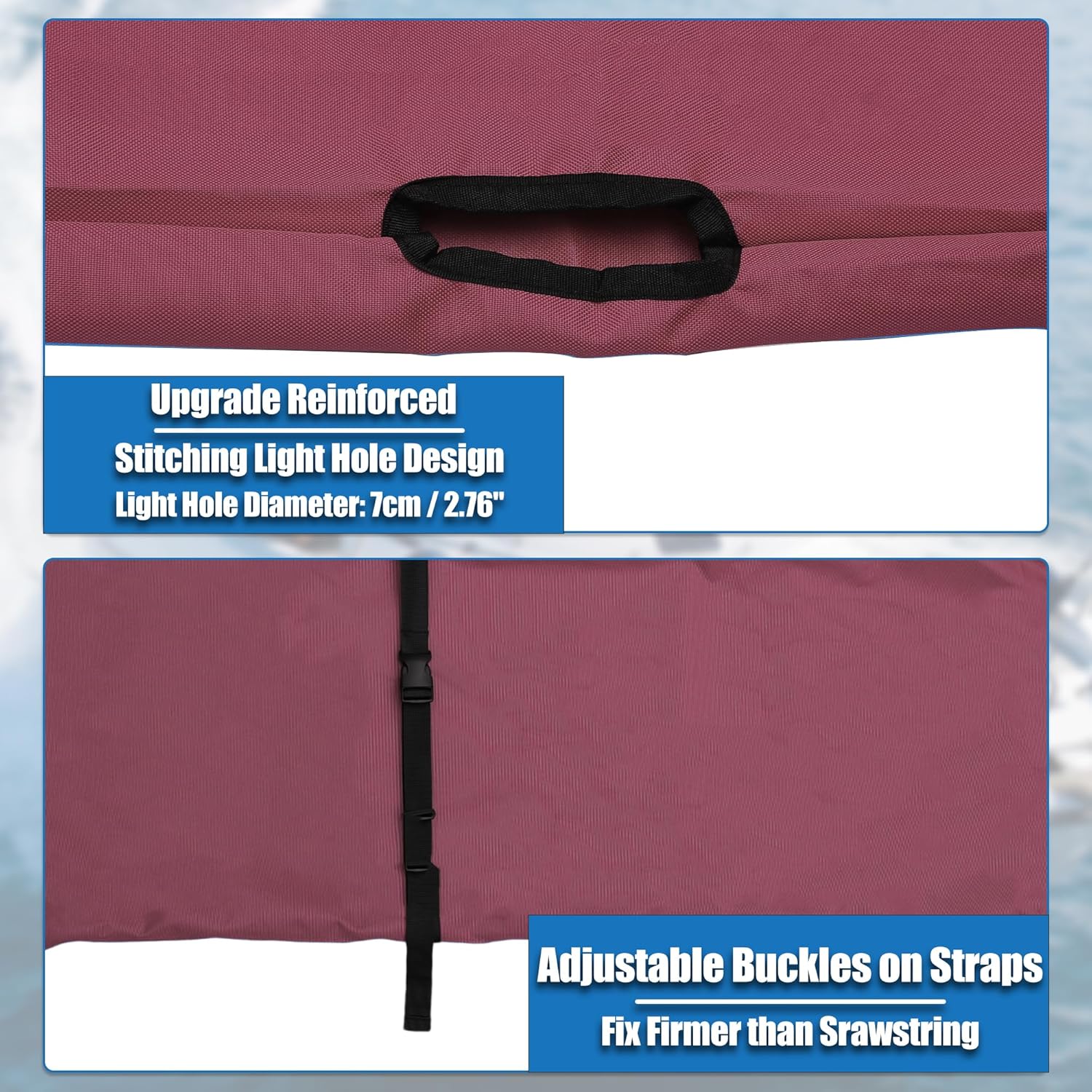 Square Frame Top Storage Boot Cover