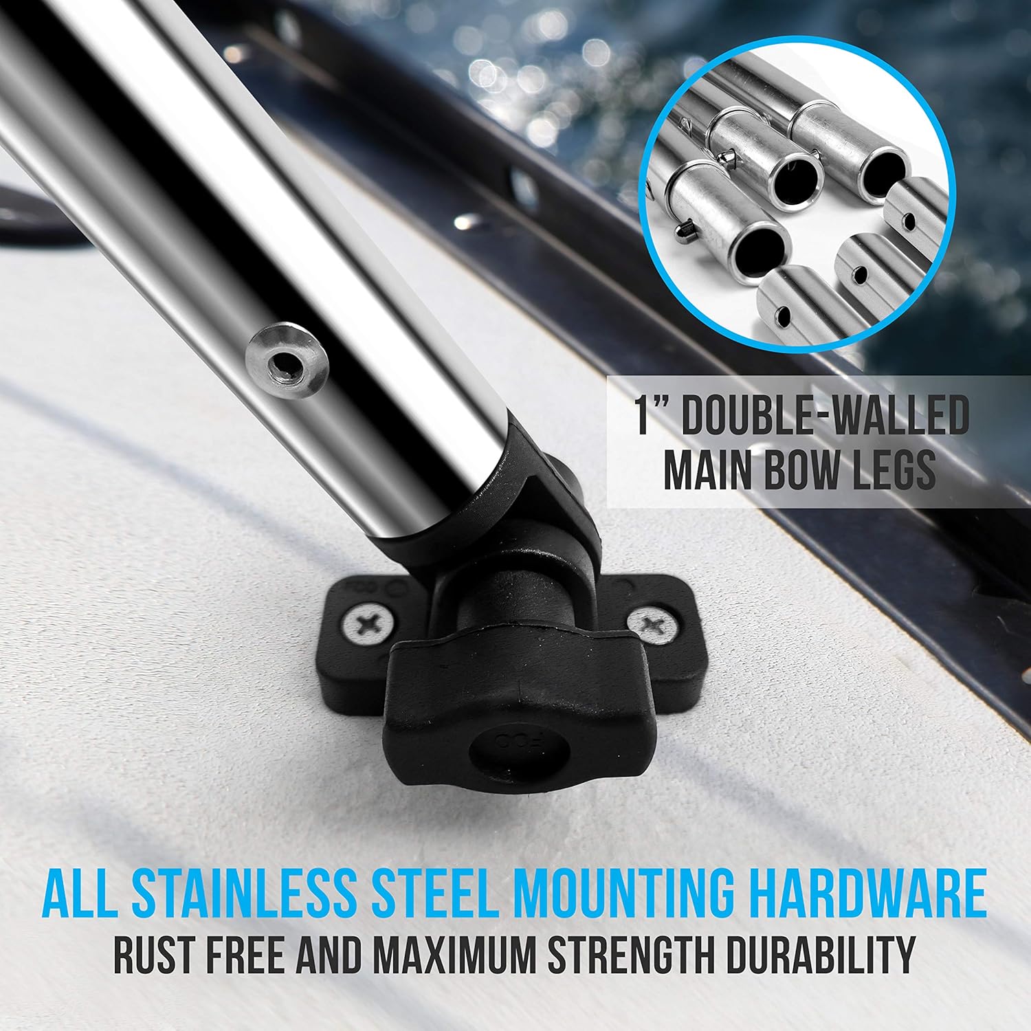 Waterproof Boat Bimini Top Cover