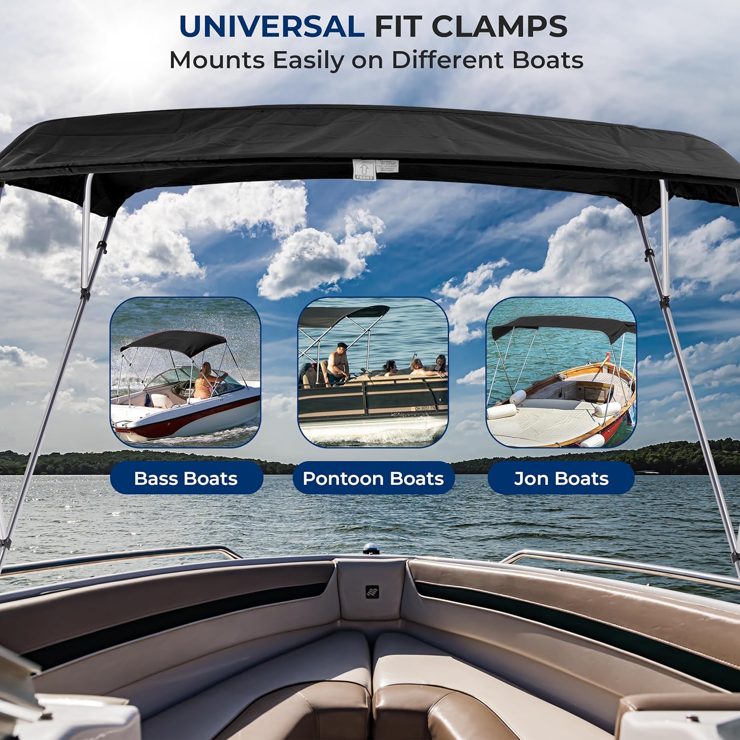 Waterproof Boat Cover - 54-60 Inches Wide
