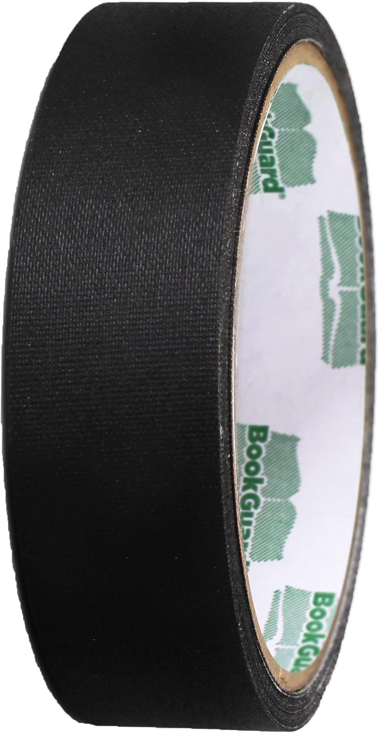 Premium Binding Repair Cloth Tape, 5 yd. roll, 2.54 cm.