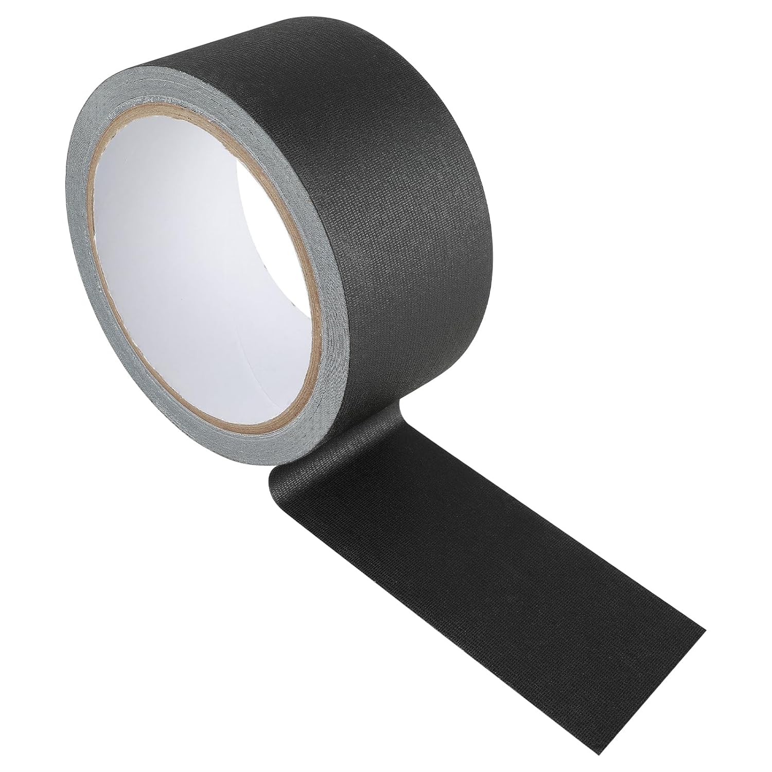 Book Binding Tape - 2 Inch by 33 Feet Self Adhesive Non Reflective Cloth Tape for Old, Antique Books - Daily Supplies (Black)