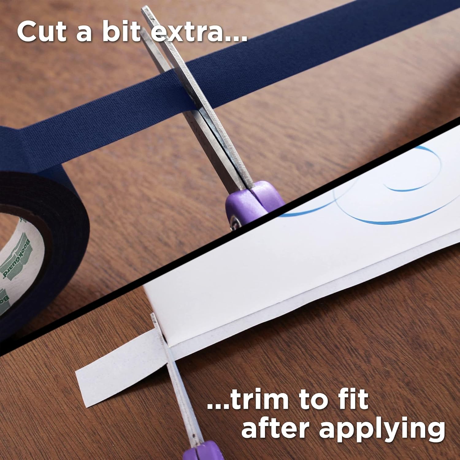 0.75 in. Premium Binding Repair Cloth Tape, 15 yd. roll, Navy Blue