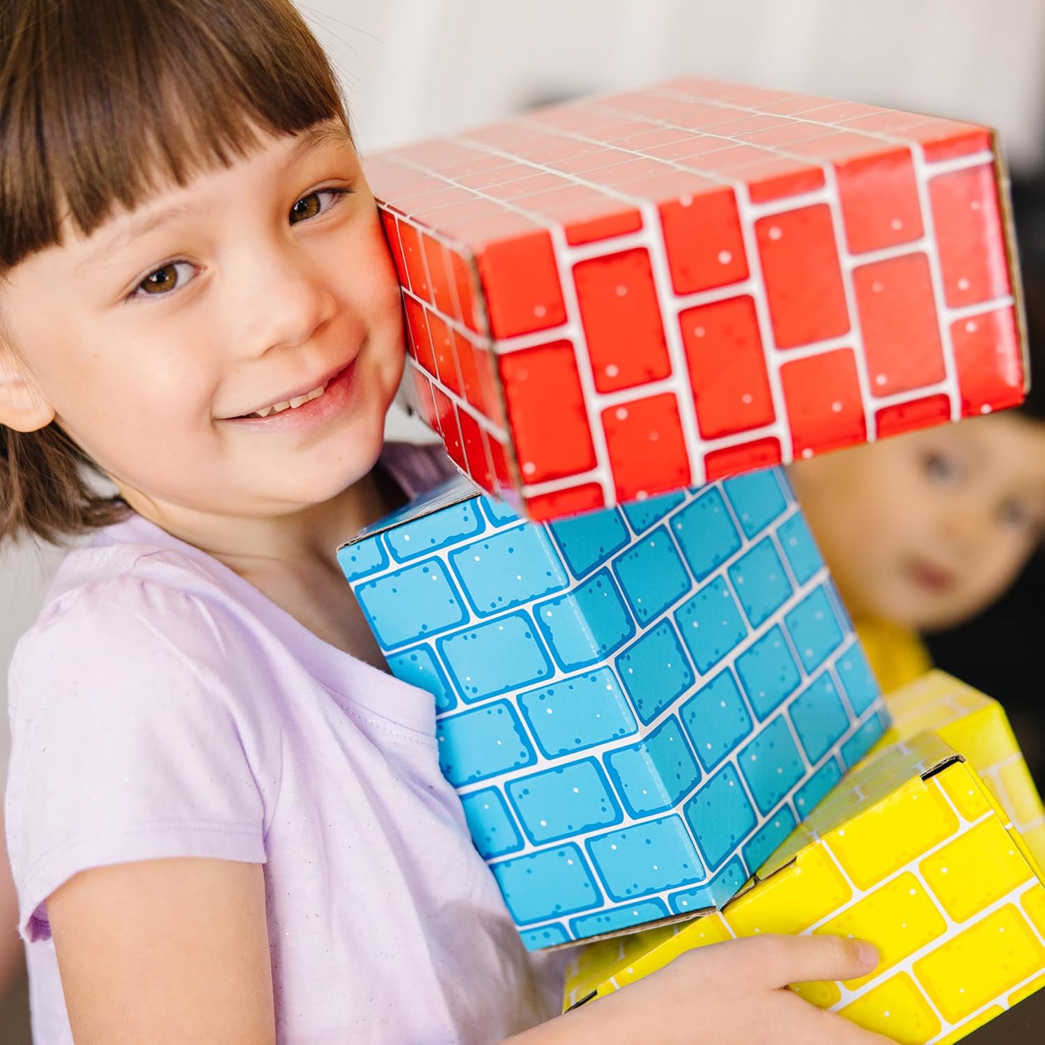 40 Blocks Extra Large, Extra Thick Cardboard Blocks