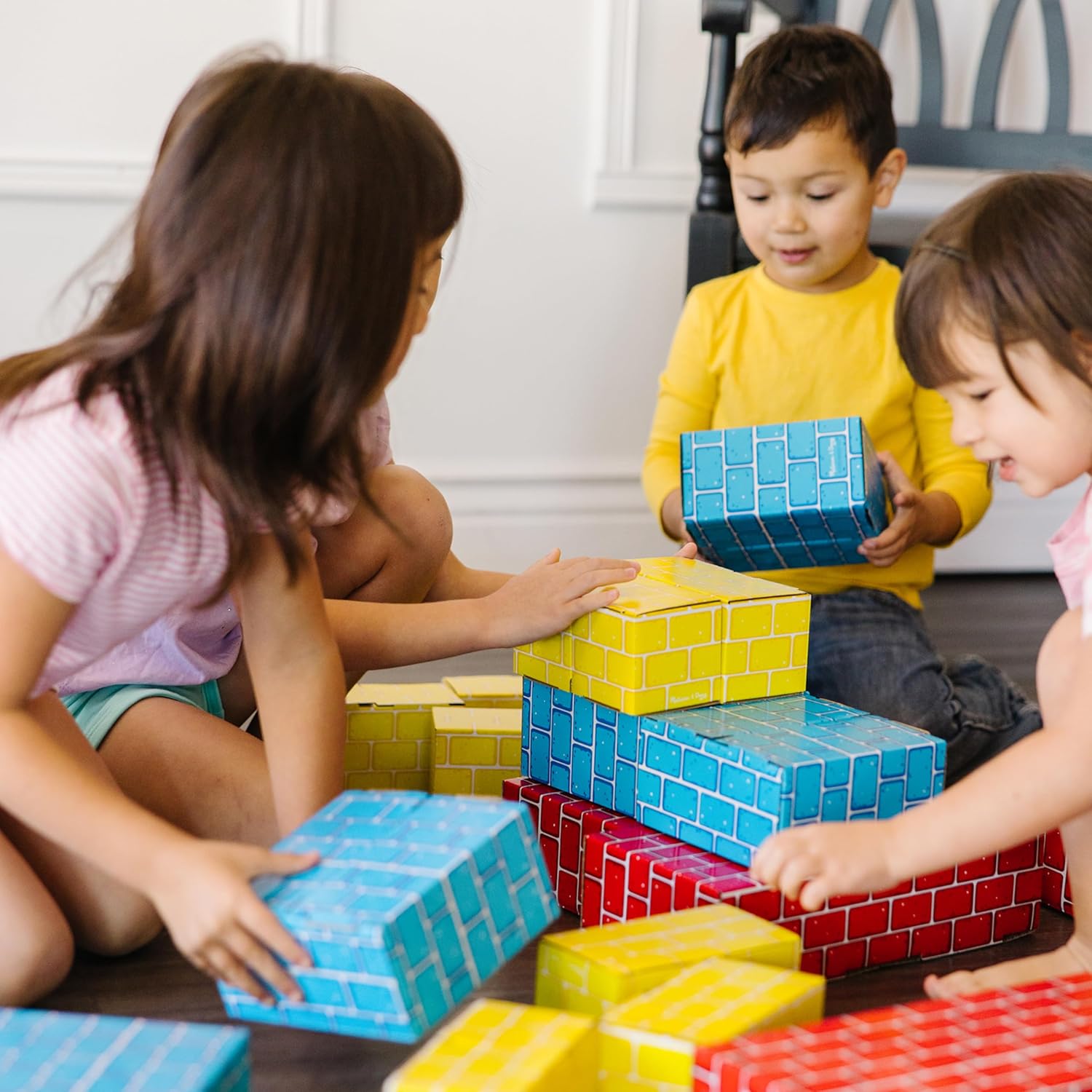 40 Blocks Extra Large, Extra Thick Cardboard Blocks