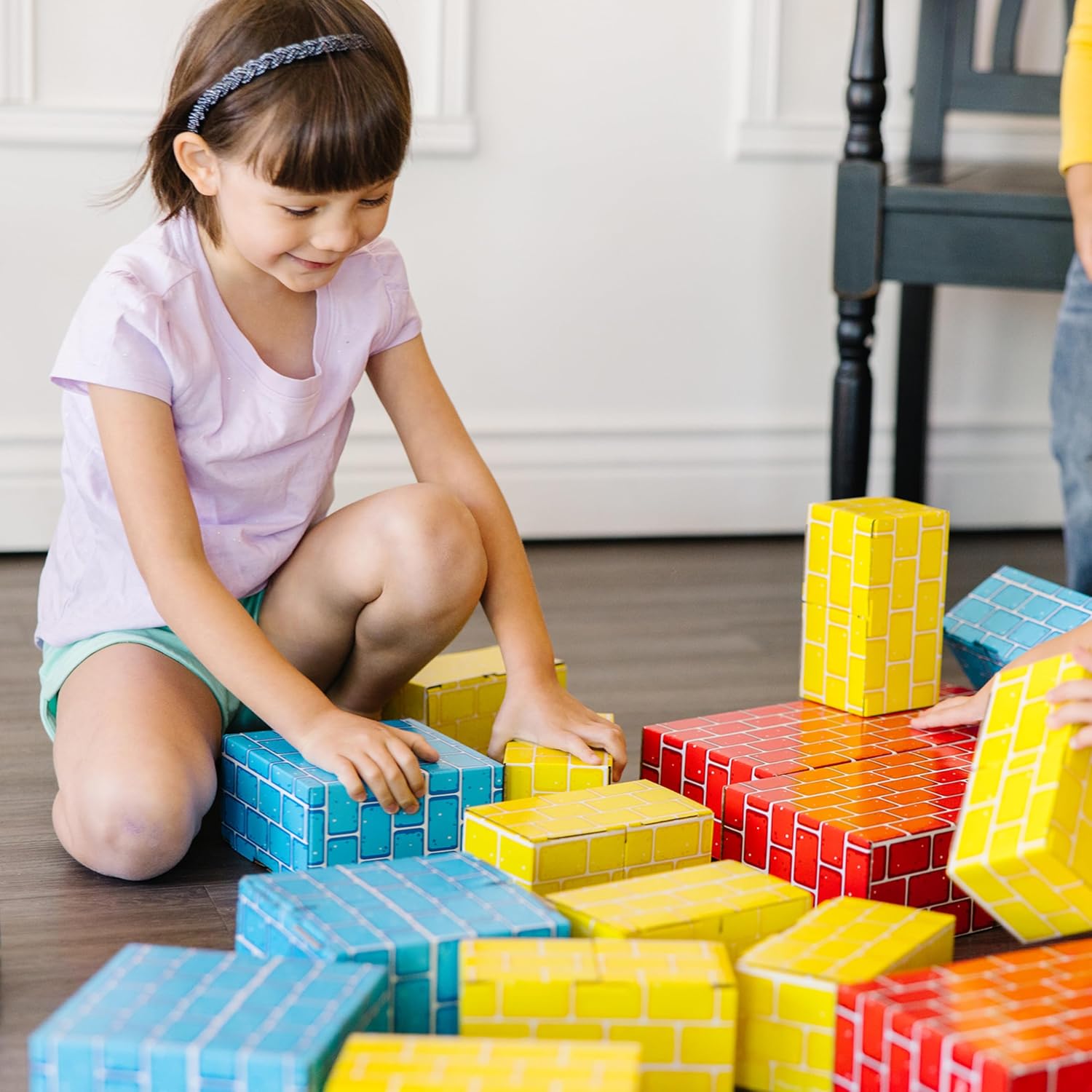 40 Blocks Extra Large, Extra Thick Cardboard Blocks