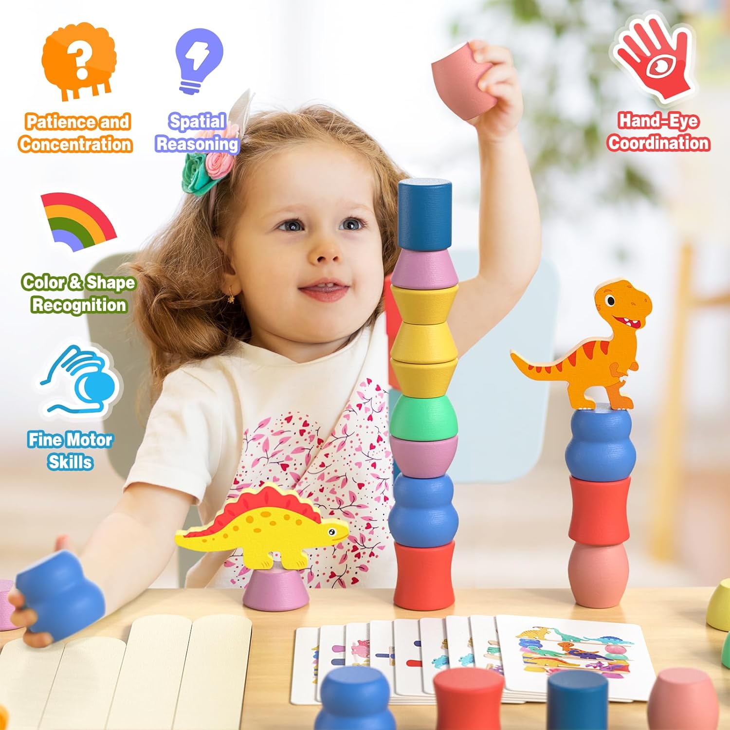 Dinosaur Toys for 1-4 Years Old Toddlers