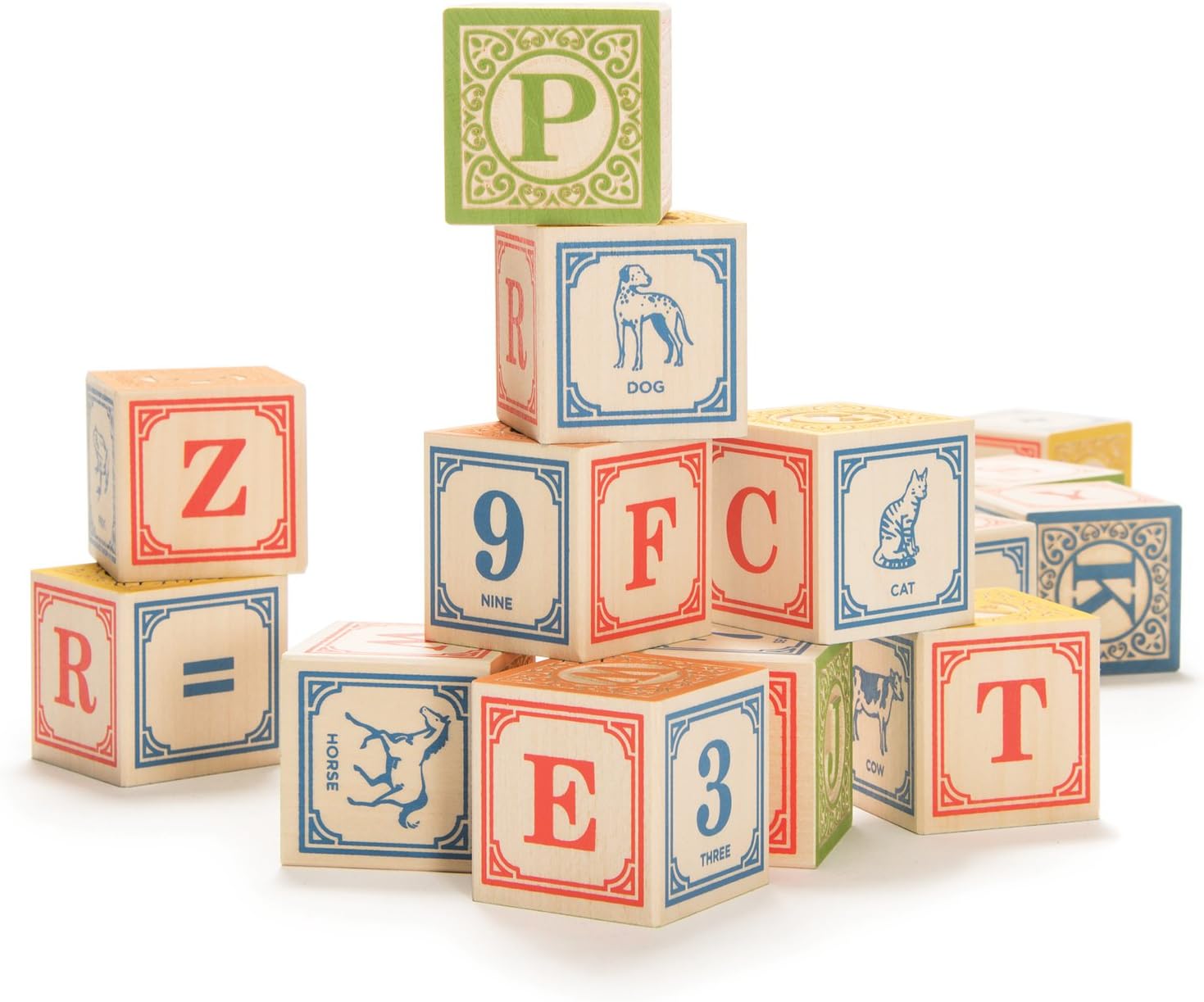 Classic ABC Building Blocks