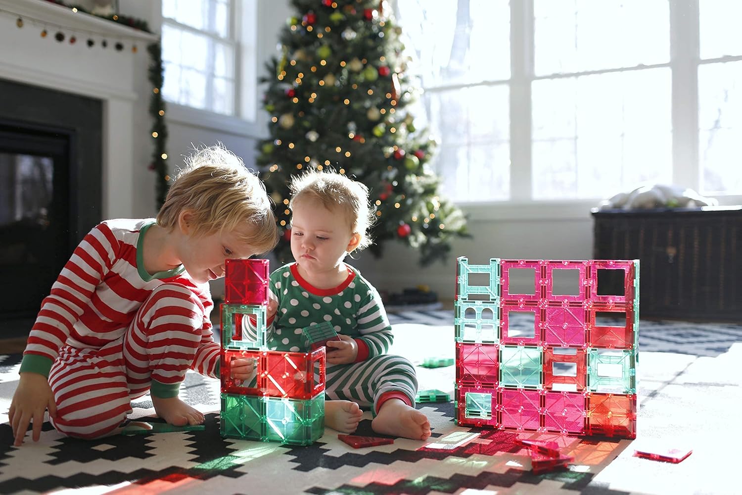 150 Pack Magnetic Block Set - 3D Magnets
