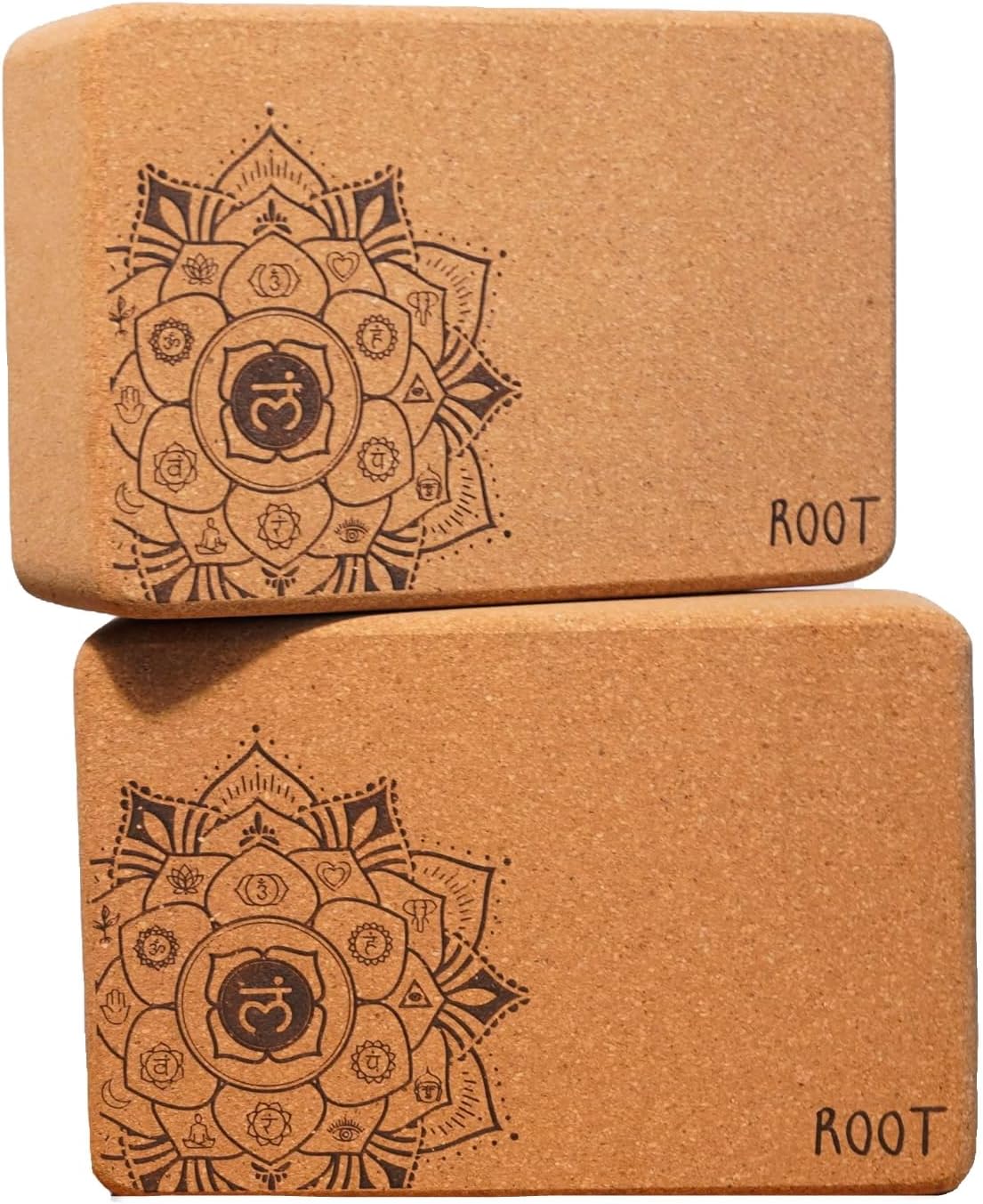 2 Pack Yoga Blocks High Density EVA Non Slip