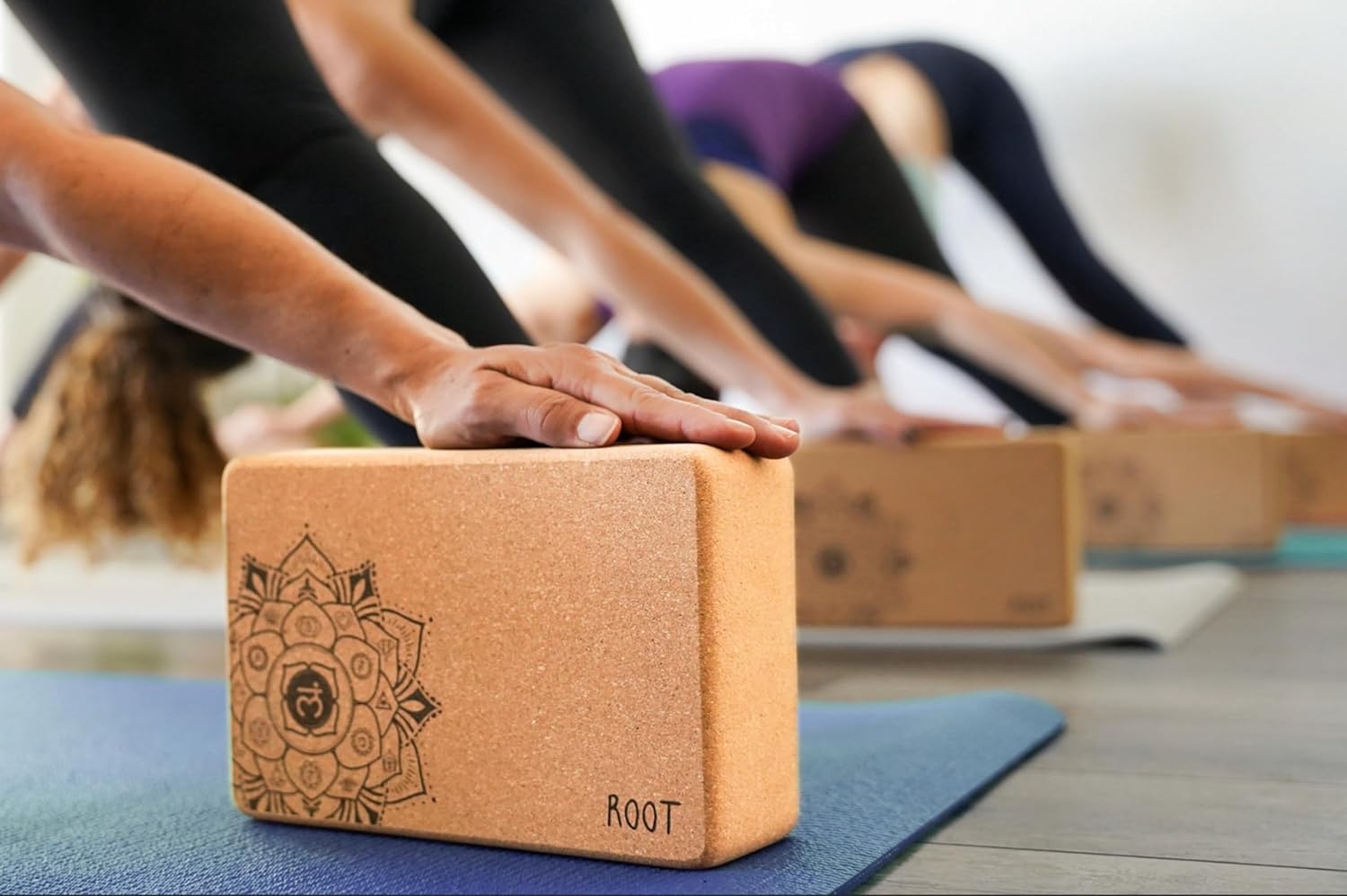 2 Pack Yoga Blocks High Density EVA Non Slip